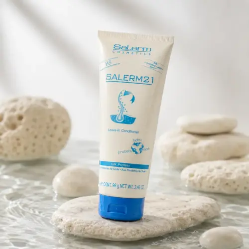 crema sin enjuague salerm21 con proteina de seda